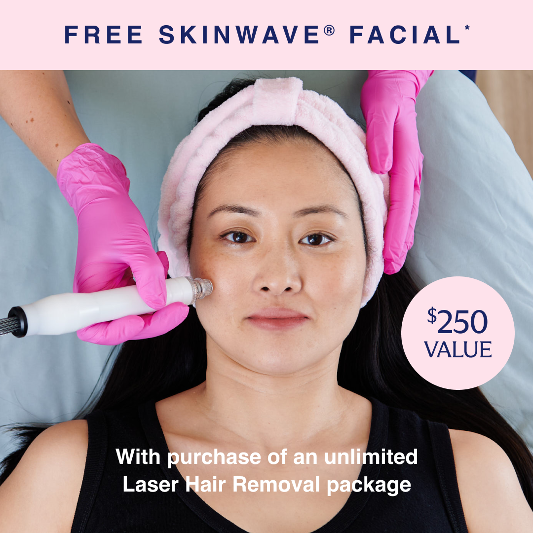 FREE Skinwave Facial with Laser Hair Removal Package!